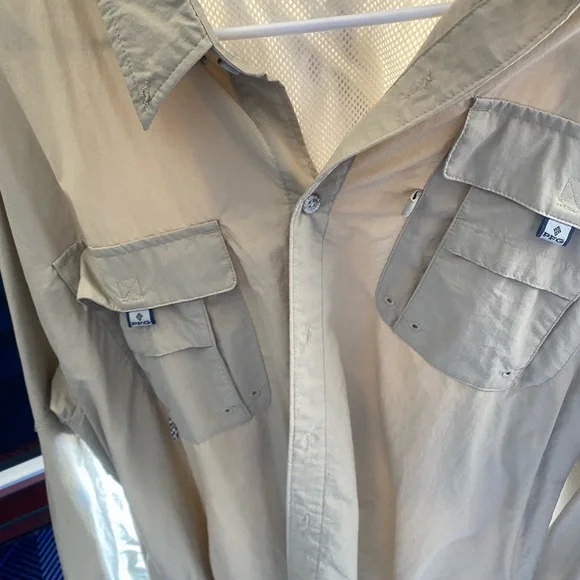 Jacket, Beige Outdoor PFG Sportswear - Picture 10 of 10